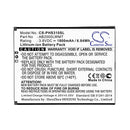 Cameron Sino Cs Phs310Sl 1800Mah Battery For Philips Xenium S310X