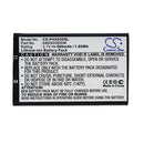 Cameron Sino Cs Phx530Sl 500Mah Battery For Philips Xenium X530 Phone