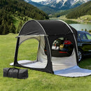 Camping Tent Car SUV Rear Hatchback Tents Canopy Portable Outdoor Family Black