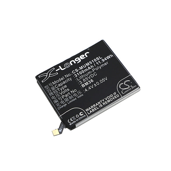 Cameron Sino Cs Mum510Sl 3100Mah Battery For Xiaomi Mi 5S Mobile