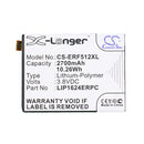 Cameron Sino Cs Erf512Xl 2700Mah Battery For Sony Ericsson Xperia X
