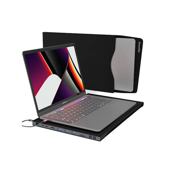 Xtrememac Macbook Sleeve With Type-c 9-port Hub