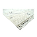 Yemen Ivory Black Wool Rug