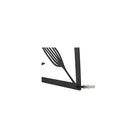 Metal Wall Art 4Pcs Floral Minimalist Line Decor