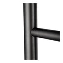 8 Bars Electric Heated Towel Rack Round Stainless Steel Towel Rail
