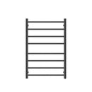 Brushed Electric Heated Towel Rack Square 8 Bars