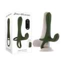 Zero Tolerance Strap Tap And Go Green Vibrating Tapping Penis Sleeve