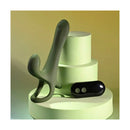Zero Tolerance Strap Tap And Go Green Vibrating Tapping Penis Sleeve