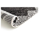 Zigzag Black Fara Soft Rug 200Cmx290Cm