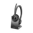 Poly Voyager 4320 Microsoft Te Ams Certified Headset Bt700 D Ongle Charging Stand