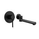 Bathtub Spout Basin Water Spout Swivel And Round Mixer Tap Set Brass