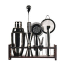 12Pcs Vintage Cocktail Shaker Maker Set Jigger Dining Bar Tools 304Ss