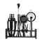 12Pcs Vintage Cocktail Shaker Maker Set Jigger Dining Bar Tools 304Ss