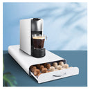 White Hold 50 Capsules Coffee Pod Capsules Bracket Storage Organizer
