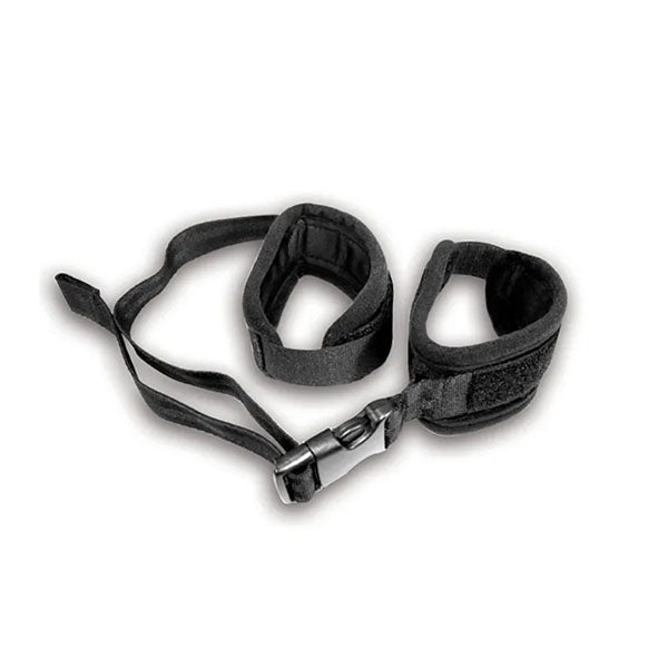Sex And Mischief Adjustable Handcuffs Black Restraints