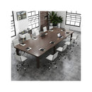 Adjustable Office Task Chair With Swivel Seat And Universal Wheels