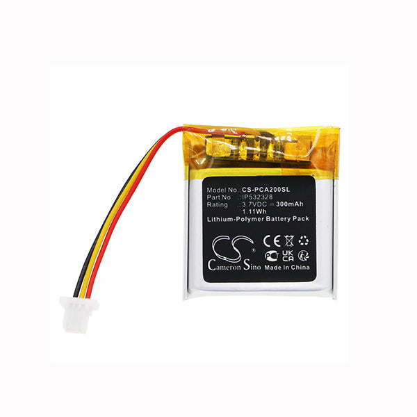 Cameron Sino Cs Pca200Sl 300Mah Battery For Phonak Compilot Air Ii