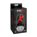 Pdx Elite Air Tight Stroker Frosted Clear Stroker
