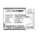Cameron Sino Cs Otu504Sl 1750Mah Battery For Alcatel Ot 5047U Mobile