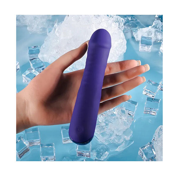 Selopa Ambition Purple 17 Cm Usb Rechargeable Thrusting Vibrator