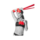 Sex And Mischief Amor Bondage Beginner Kit Red 5 Piece Set