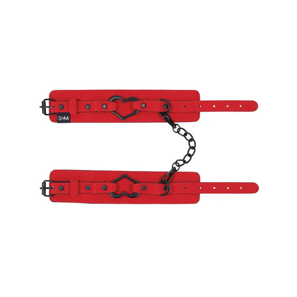 Sex And Mischief Amor Handcuffs Red Restraints