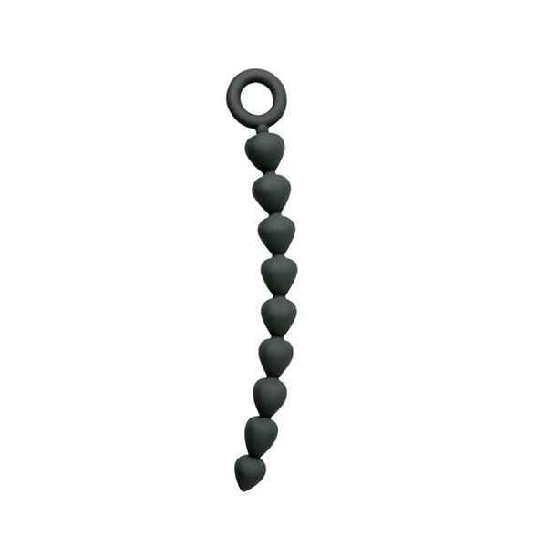 Sex And Mischief Silicone Anal Beads Black Anal Beads
