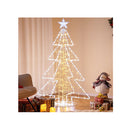 152Cm Animated Christmas Tree Pre Lit With Warm And Cold Led Lights