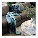 Bambury Cosmo Throw Aqua