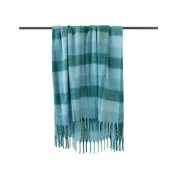 Bambury Cosmo Throw Aqua