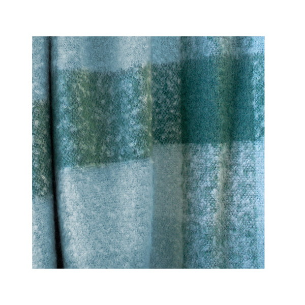 Bambury Cosmo Throw Aqua