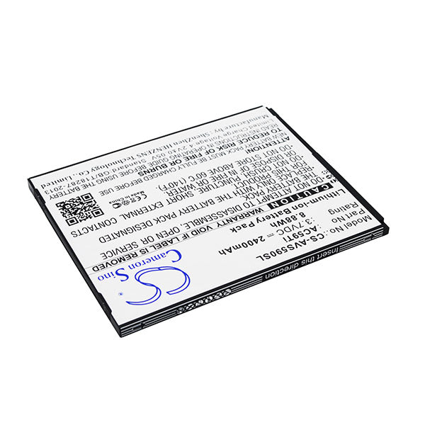 Cameron Sino Cs Avs590Sl 2400Mah Battery For Archos 59 Titanium Mobile