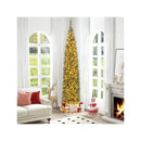 Artificial Christmas Tree With Branch Tips And Warm Led Lights