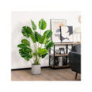 2 Packs Artificial Tree Faux Monstera Deliciosa Plant