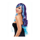 Pleasure Wigs Ashley Purple Blue