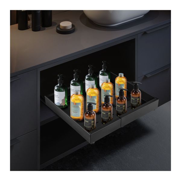 Pull Out Kitchen Cabinet Sliding Drawer Shelf Rack Expandable