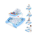 6 In 1 Baby Walker With Adjustable Height And Removable Music Tray