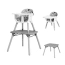 Multifunctional Convertible Baby Highchair With Harness