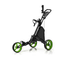 3 Wheel Folding Golf Walking Push Cart With Coated Storage Bag