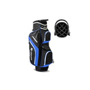 Golf Cart Bag With 14 Way Dividers 9 Pockets And Cooler Bag