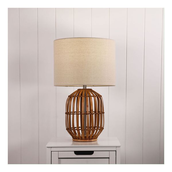 Tegal Bamboo Table Lamp