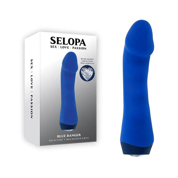 Selopa Blue Banger Blue Usb Rechargeable Vibrator