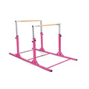 Double Gymnastics Bar With Adjustable Width And 11 Level Heights