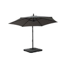3M Outdoor Umbrella Cantilever Grey With Base