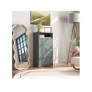 Bathroom Floor Cabinet With 2 Adjustable Shelves For Bathroom