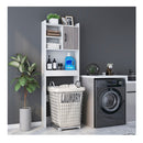 4 Tier Toilet Storage Rack Cabinet For Bathroom Laundry Balcony