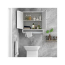 Bathroom Wall Cabinet With 2 Doors And Adjustable Shelf