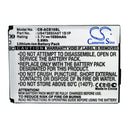 Cameron Sino Cs Ace10Sl 1050Mah Battery For Acer E100 Us Mobile