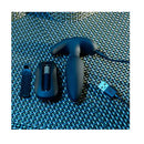 Selopa Black Beauty Black Rechargeable Vibrating Butt Plug With Remote