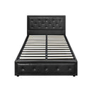 Bed Frame With Storage Space Gas Lift Bed Mattress Base